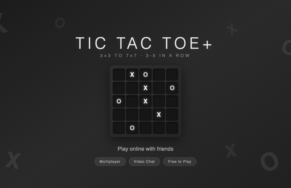 Tic Tac Toe+